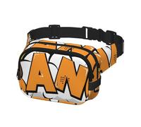 Sac banane tendance pour homme - Sac banane pour femme - Motif bulle de discours incroyable