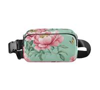 Sac banane tendance Zinnia Terracotta Mini Sling Chest Bag Crossbody Sport Sacs pour Voyage Shopping, Coloris 05, 1 Size