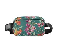 Sac banane tendance Zinnia Terracotta Mini Sling Chest Bag Crossbody Sport Sacs pour Voyage Shopping, Couleur 14, 1 Size