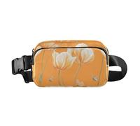 Sac banane tendance Zinnia Terracotta Mini Sling Chest Bag Crossbody Sport Sacs pour Voyage Shopping, Couleur 20, 1 Size