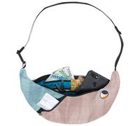 Sac banane Ticket to the moon Upcycled Sling Bag Couleur: rose / bleu