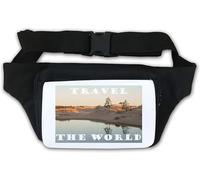 Sac banane Travel The World Desert Beach Art Blanc