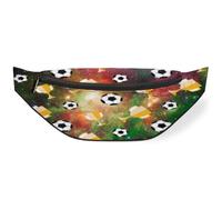 Sac banane trophée de football galaxie pour femmes, hommes, filles, garçons, enfants, sac banane pour voyage, sport, course à pied, couleur, M