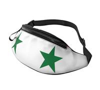 Sac banane unisexe avec drapeau de la République arabe syrienne, léger, réglable, pour voyage, course à pied