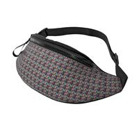 Sac banane unisexe avec impression de guitares acoustiques et colorées pour voyage, cyclisme, course à pied, aventures en plein air