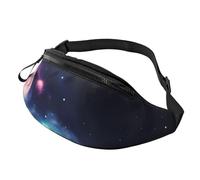 Sac banane unisexe imprimé galaxie univers espace pour voyage, cyclisme, course à pied, aventures en plein air besoins quotidiens