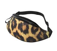 Sac banane unisexe imprimé léopard pour lunettes de soleil, clés, batteries externes, téléphones