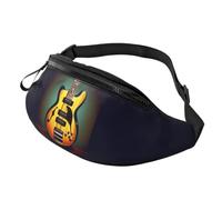 Sac banane unisexe pour guitare, basse, instruments de musique imprimés pour festivals, voyage, course à pied