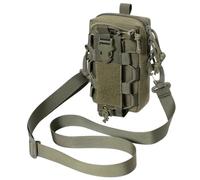 Sac banane utilitaire pour transporter des bouteilles d'eau pour le camping, la randonnée, les équipements de plein air, Vert, 17*10*5cm