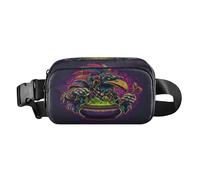 Sac banane vaudou avec fermeture éclair pour petit homme d'affaires, résistant à l'eau avec sangle réglable pour l'entraînement, la course à pied, la randonnée, bolsas de cintura para mujer