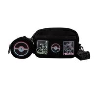 Loungefly Sac banane ville Pikachu & Mew Pokémon Noir