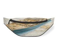 Sac banane vintage avec carte nautique pour homme, femme, enfant, fille, garçon, sac banane pour sport, randonnée, course à pied, couleur, M, Organiseur de sac