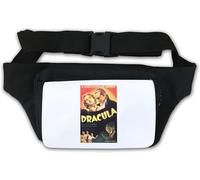 Sac banane vintage avec poster de film Vampire Dracula Blanc