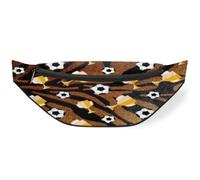 Sac banane vintage avec trophée de football pour femmes, hommes, filles, garçons, enfants, sac banane pour voyage, sport, course à pied, couleur, M