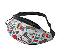 Sac Banane Voyage Modèle D'Outils De Barbier, Sacoche Banane Portable Sacoche Homme Bandouliere Loisir Sac Ceinture pour Homme Vacances D'Entraînement