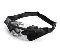 Sac banane Wolves Under The Moon pour homme et femme - Sac banane pour homme - 36 x 15 cm, Style :, 36*15cm