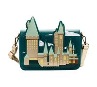 Sac bandouli re Loungefly Harry Potter Golden Hogwarts avec pochette