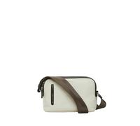 Sac bandouliÃšre Ã double compartiment Mandarina Duck Hunter Blanc 14,5x22x8,5 cm