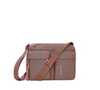 Sac bandouliÃšre avec double poche avant Mandarina Duck MD20 Marron 22x28x12 cm