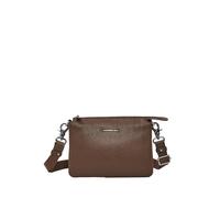 Sac bandouliÃšre en cuir Mandarina Duck Mellow Marron 15x23x9 cm