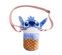 Sac bandouliÃšre en peluche Cerda Disney Stitch Bleu 8x18x8 cm