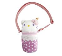 Sac bandouliÃšre en peluche Cerda Hello Kitty Blanc 8x18x8 cm