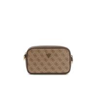 GUESS Sac bandoulière Milano Camera Bag – Sac à poignet – Beige/Marron clair