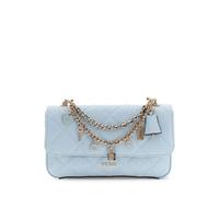 Sac bandouliÃšre plat femme Guess Libby Turquoise TU
