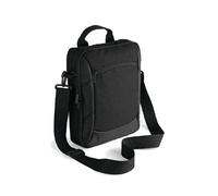 Sac bandouliÃšre pour iPad/tablette Quadra Noir 23x29x8 cm