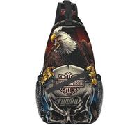 Sac bandouliere AL14 Harley Davidson, sac de poitrine, sac a bandouliere leger pour hommes et femmes, pour la randonnee, le velo et les voyages