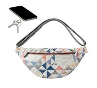 Sac Bandoulière - Boho Matelassé À Sangle Réglable - Bandoulière En Tissu Bohème Sac À Main Vintage | Pour Randonnée Vélo Pêche Sports Camping Pique-Nique Femmes Filles