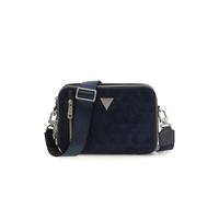 Sac bandoulière caméra double zip Guess Torino Bleu TU