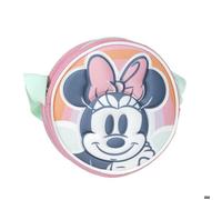 Sac bandoulière - Cerda - Minnie - Rose/Vert - Zippée - Synthétique