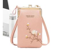 Sac Bandoulière Compact Petit Porte-Passeport En Sacoche Pour Femme Pochette Téléphone Portable avec Plusieurs Compartiments Ville Shopping Travail Sport Voyage Vacances
