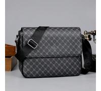 Sac bandoulière croisé basic simple, sac de voyage d', sac à bandoulière portable, sac besace pour étudiant, sac de messager élégant imprimé vintage noir, sac cadeau vintage, sac bandoulière printemps