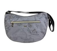Sac bandoulière croissant Alviero Martini, Geo Grey, 26X37X13