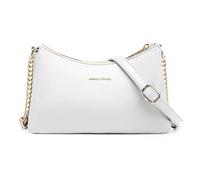 Sac Bandoulière - David Jones - Petit Sac Épaule Femme - Similicuir PU - 3 Compartiments - Blanc