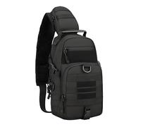 Sac Bandoulière de Cyclisme Tactique, Sacoche à Bandoulière Multifonctionnelle, Poche à Dos Portable Molle avec Fermeture Éclair Inversée pour l'alpinisme et la Randonnée en Plein Air