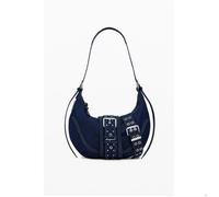 Desigual Bindella Calgary Sac à bandoulière 32 cm avec soufflet d'extension bleu