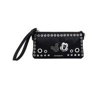 Sac bandoulière - DESIGUAL - Mickey Rock Dortmund Baby - Noir - 100% Polyuréthane - 19,5 x 4 x 10 cm