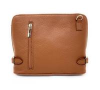 Sac bandoulière en cuir italien grainé MAMMA MIA - Marron - OH MY BAG - Femme - 24x19x10 cm