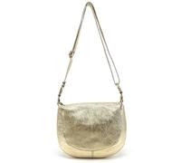 Sac bandoulière en cuir italien LITTLE CITIZEN Or pâle