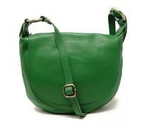 Sac bandoulière en cuir véritable OH MY BAG modèle Citizen Vert