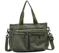 Sac bandoulière en velours côtelé| Sac fourre-tout en velours côtelé Épaule bandoulière multi-poches/Ordinateur de poche/ Fourre-tout mignon avec sangle réglable et poignée supérieure zippée tous les