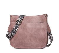 Sac Bandoulière Femme Anti-Vol - INSFITY - Rose - Bretelles Réglables - Voyage Quotidien Loisir