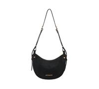 Sac Bandoulière Femme - ARTHUR & ASTON - A218-05 - Cuir Vachette - Noir - L23 x l7,5 x H18 cm
