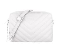 Sac Bandoulière Femme - CRAZYCHIC - Cuir PU Matelassé - Sac Epaule 2 Compartiments - Blanc