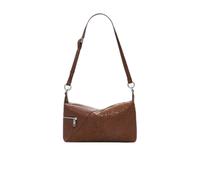 Desigual Sac à bandoulière Sierra 32 cm – polyuréthane Camel Marron, fermeture zippée