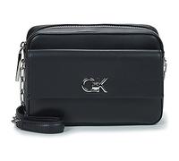 Sac Bandouliere femmes Calvin Klein Jeans CK RE-LOCK POCKET CAMERA BAG Noir Unique