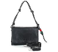 Sac Bandouliere femmes Desigual BAG HALF LOGO VENECIA 4.0 Noir Unique